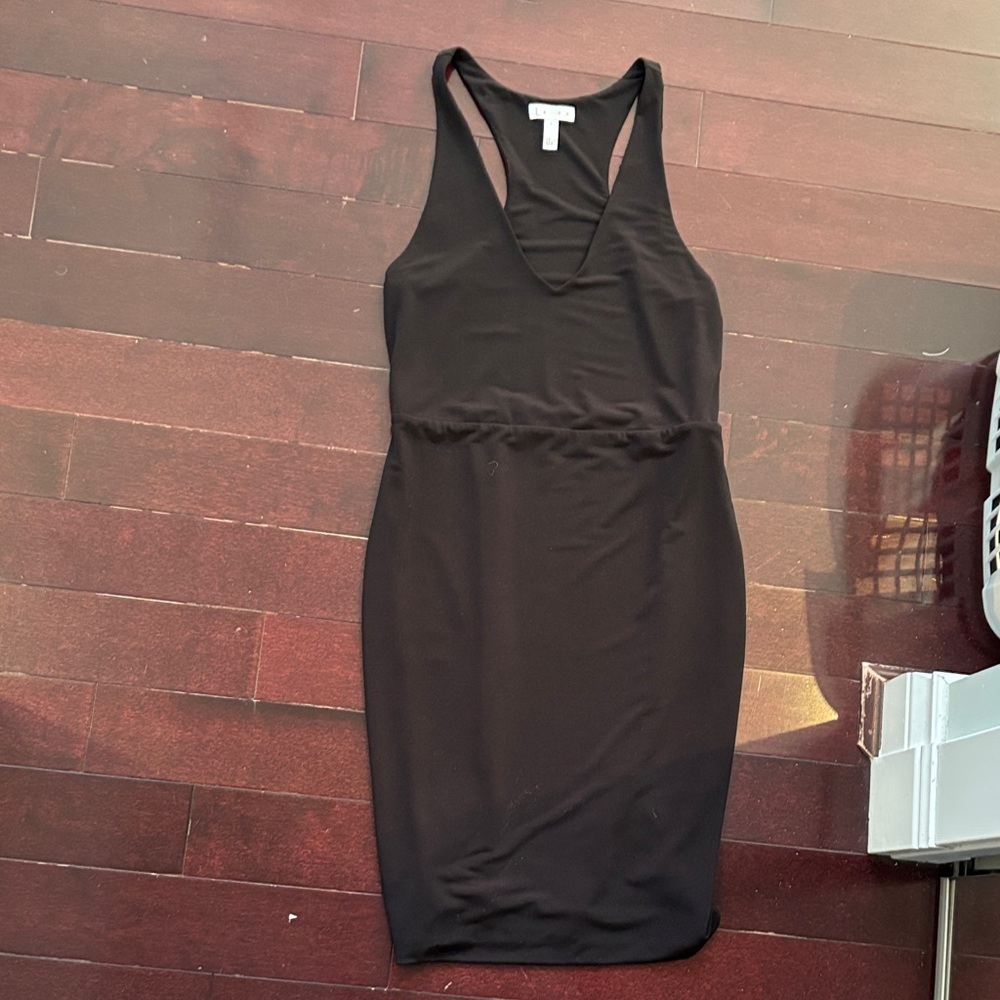 Leith black dress stretchy